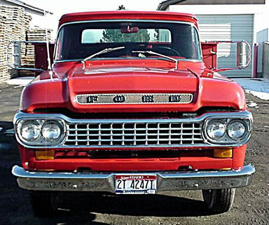 1959 Ford dually engine #8